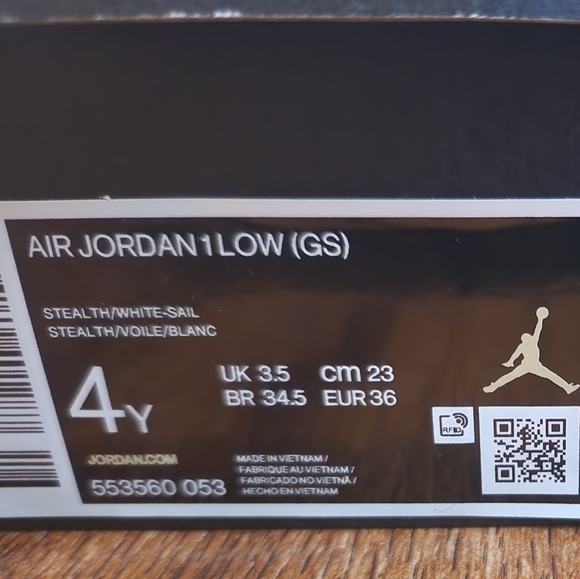 Air Jordan 1 Low "Vintage Grey" - Picture 9 of 9